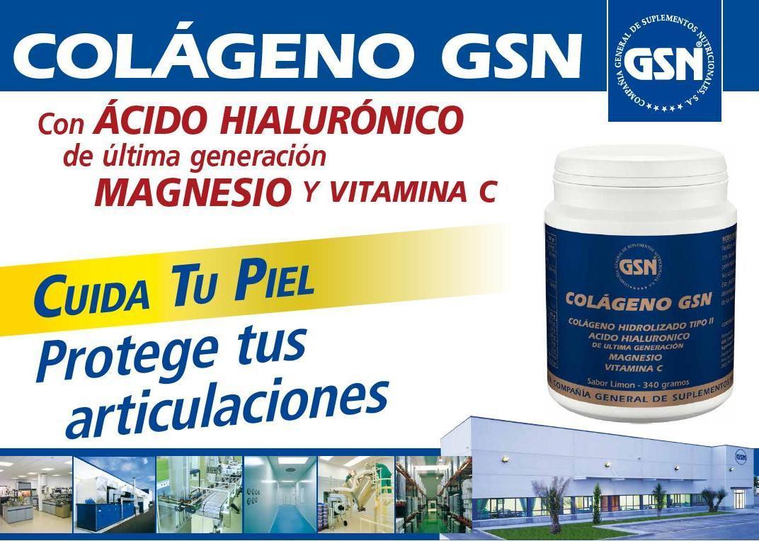 El colágeno GSN en polvo es un completo producto para el cuidado de la piel y protección de las articulaciones basado en Colágeno Hidrolizado muy rico en Hidroxiprolina (12%); Glicina (22 %) y Prolina (13 %).