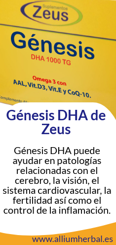 Génesis DHA de Zeus alta concentración en DHA y antioxidantes