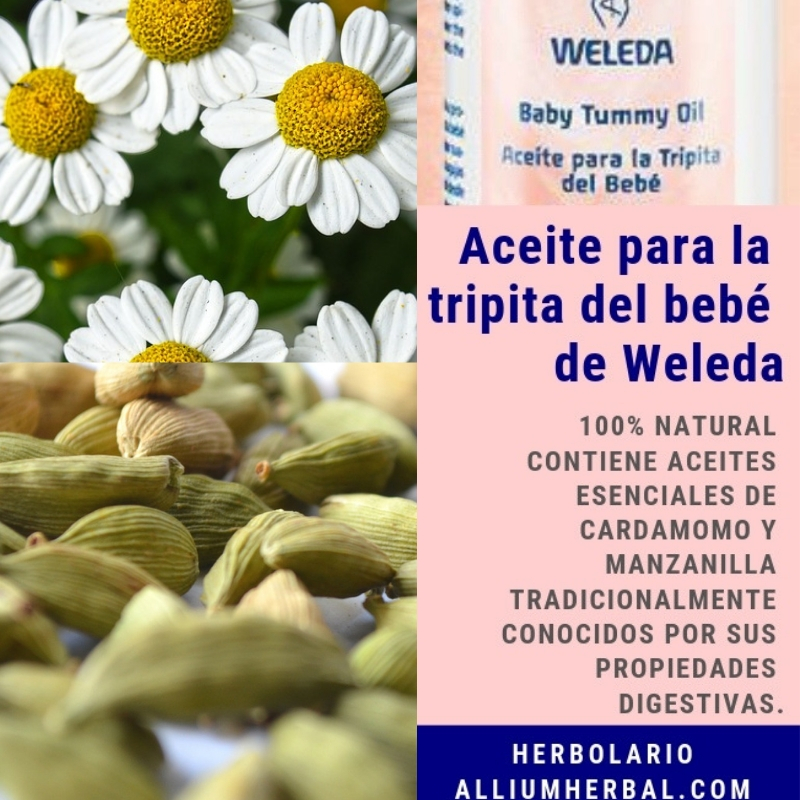 Aceite tripita sana bebe de Weleda