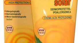 Crema solar con aloe vera factor 30 para niños de ESI