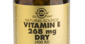 Vitamina E "seca" 400 UI (268 mg) 50 cápsulas de Solgar