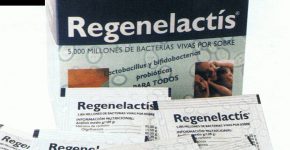 Regenelactis Dietéticos Intersa restablece la flora bacteriana intestinal ayudando a la digestión y estimulando el sistema defensivo del ser humano.