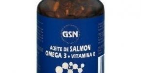 Aceite de salmón GSN con omega 3 y vitamina E