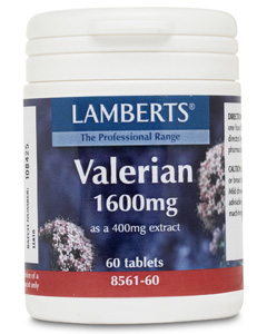Valeriana Lamberts 1.600 mg, mayor potencia de valeriana