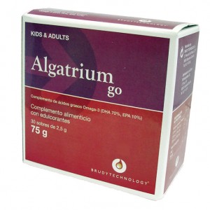 Algatrium go kids & adults de Brudy technology complementa necesidades diarias de Omega 3