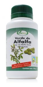 Verde de alfalfa Soria Natural, jugo deshidratado de alfalfa verde