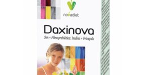 Daxinova de Novadiet. Laxante a base de hojas de sen, fibra prebiótica: Inulina y frángula corteza.