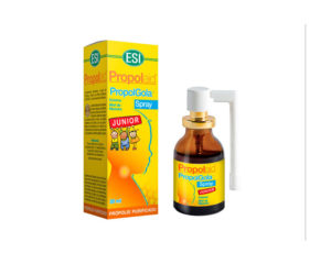 Propolaid Propolgola Spray Junior de ESI es un complemento alimenticio infantil indicado para ayudar a aliviar las molestias de la cavidad oral.