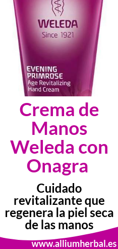 Crema de manos de onagra de Weleda 50 ml
